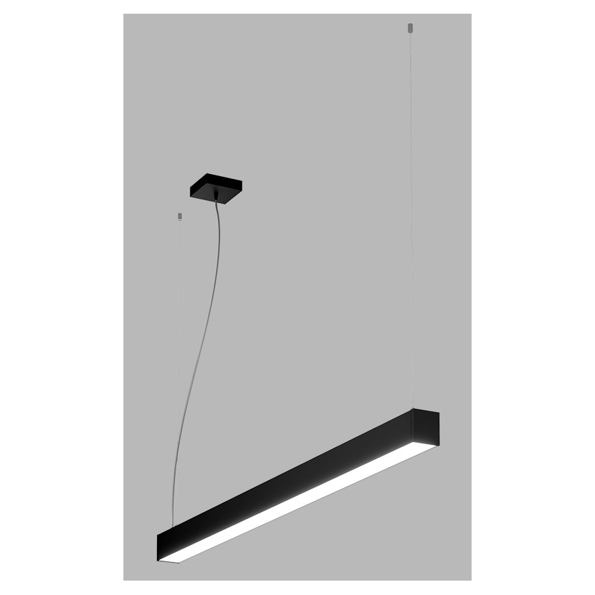 LED2 - LED Пендел NOLI LED/40W/230V 3000K/3500K/4000K черен