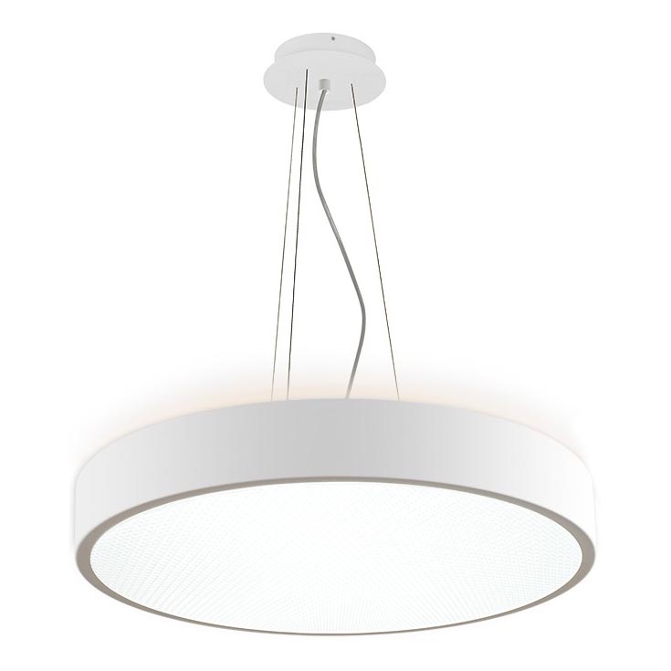LED2 - LED Пендел ROTO LED/48W/230V 2700K/3300K/4000K IP40 бял Ø 40 см