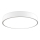 LED2 - LED Плафон MONO LED/153W/230V 3000K Ø 100 см бял