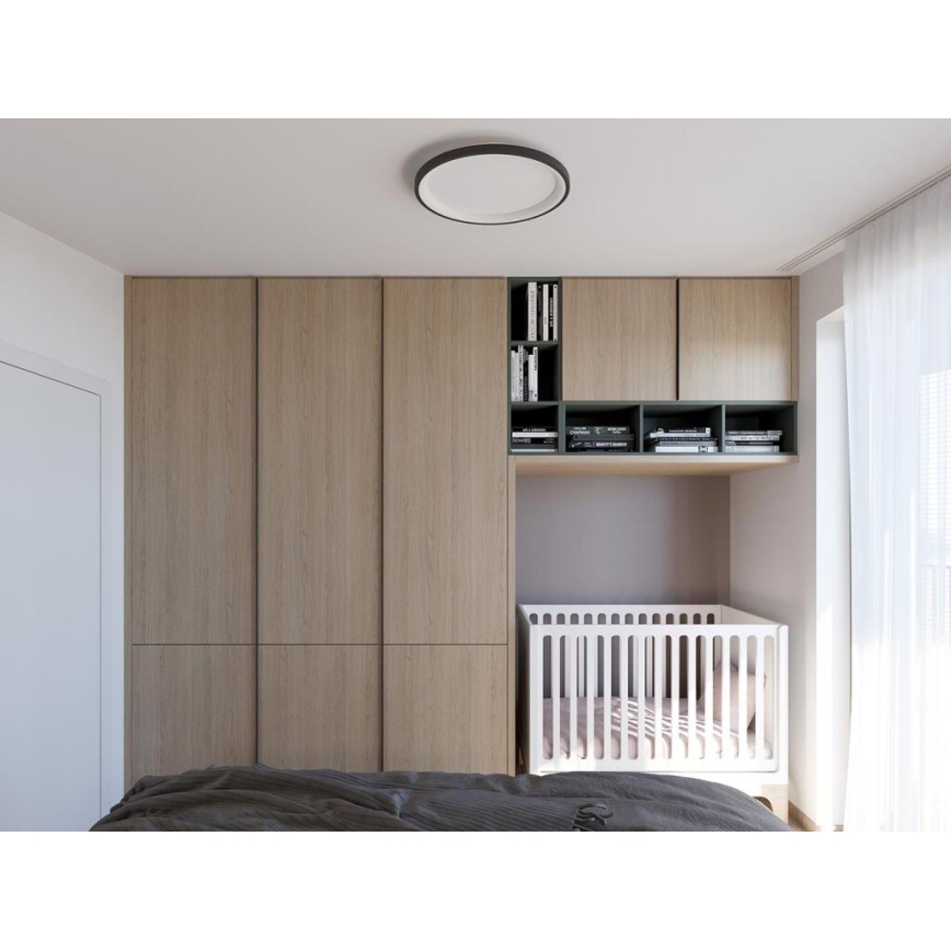 LED2 - LED Плафониера BELLA LED/48W/230V 3000K/4000K кафяв