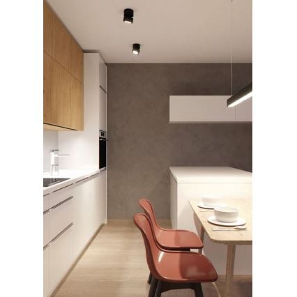 LED2 - LED Спот KLIP ON LED/11W/230V черен