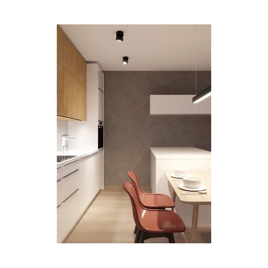 LED2 - LED Спот KLIP ON LED/11W/230V черен