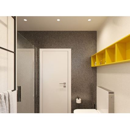 LED2 - LED Спот за вграждане RAY LED/10W/230V бял IP44