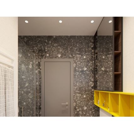 LED2 - LED Спот за вграждане RAY LED/10W/230V бял IP44