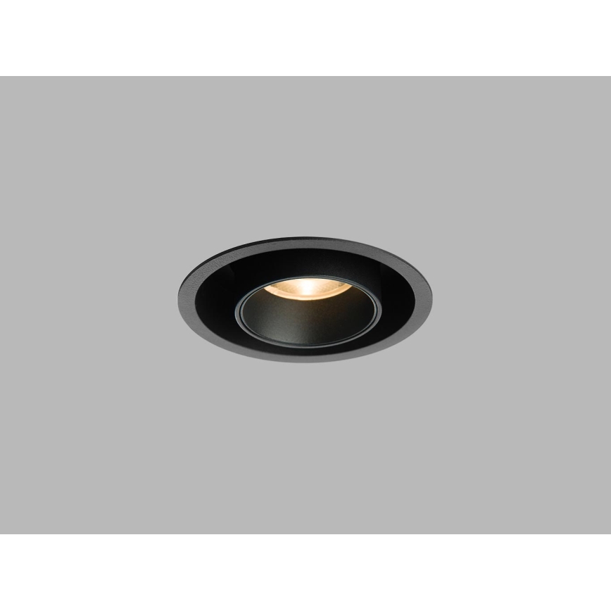 LED2 - LED suspended таван лампа HIDE LED/20W/230V CRI 90 черен