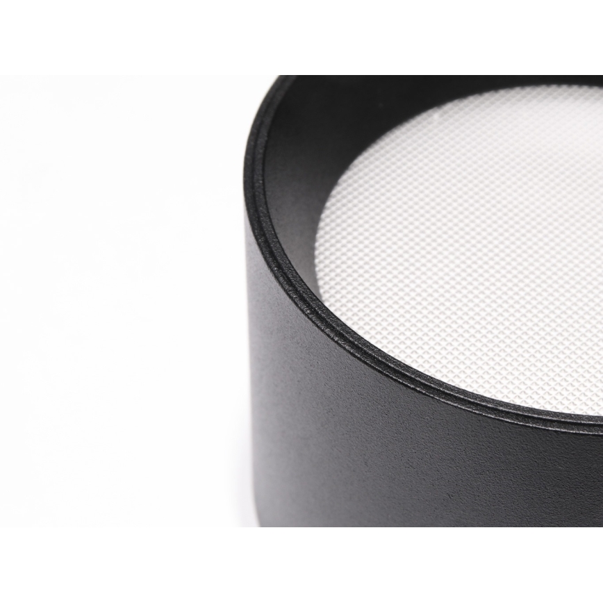 LED2 - LED точково осветително тяло ZETA ON LED/8W/230V 3000/3500/4000K диаметър 9 см черно