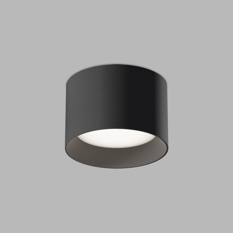 LED2 - LED точково осветително тяло ZETA ON LED/8W/230V 3000/3500/4000K диаметър 9 см черно