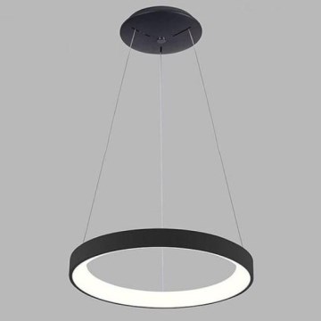 LED2 - LED Висящ полилей BELLA SLIM LED/38W/230V 3000/4000K черен
