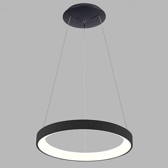 LED2 - LED Висящ полилей BELLA SLIM LED/38W/230V 3000/4000K черен