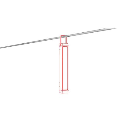 Ledlenser AF2R - презареждаема работна LED лампа с регулируема яркост, IP54, 1000 лм, 50 ч, 4810 mAh