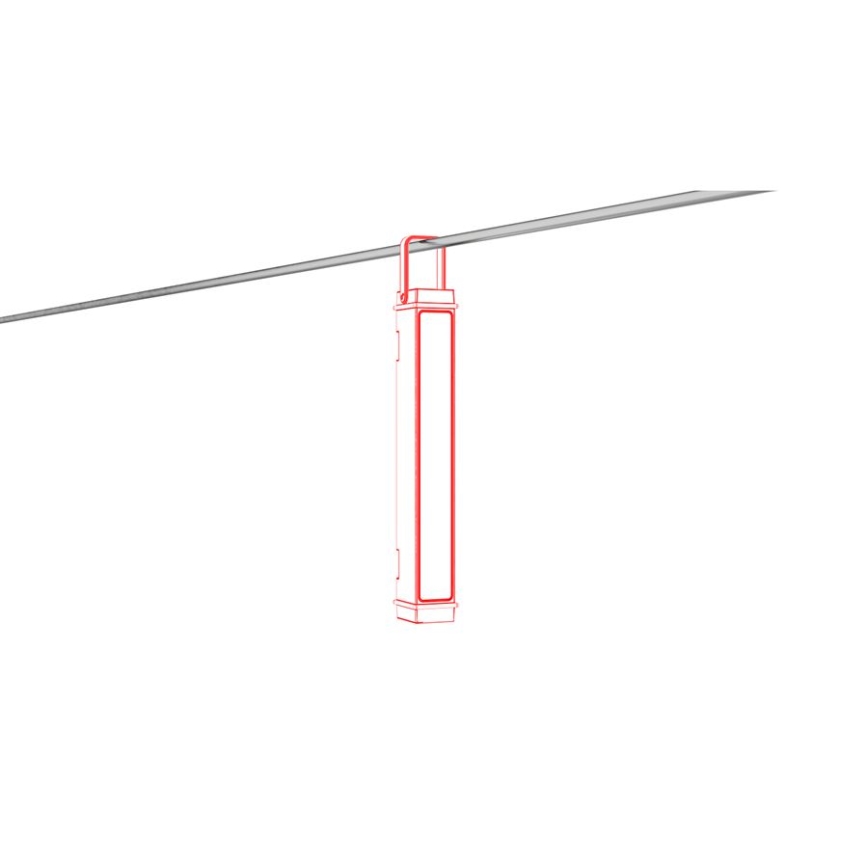 Ledlenser AF2R - презареждаема работна LED лампа с регулируема яркост, IP54, 1000 лм, 50 ч, 4810 mAh