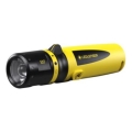 Ledlenser EX7 - димируем LED фенер, 3xAA, IP68, 200 lm, жълт
