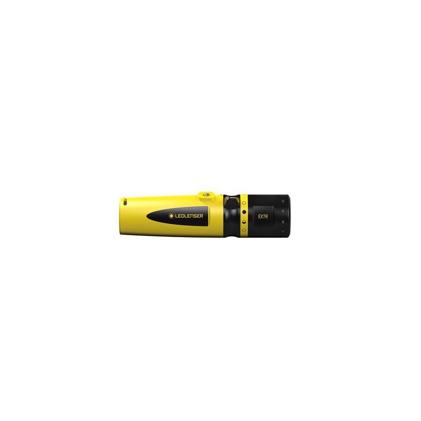 Ledlenser EX7R - презареждаем LED фенер с регулируема яркост / 3250 mAh IP68 220 lm 45 h жълт