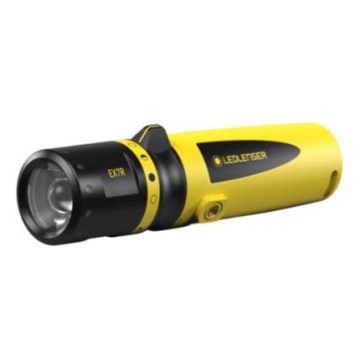 Ledlenser EX7R - презареждаем LED фенер с регулируема яркост / 3250 mAh IP68 220 lm 45 h жълт