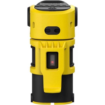 Ledlenser EXC6R - LED презареждаем фенер с регулируема яркост и зарядна станция LED/1900 mAh IP68 300 lm 10 ч жълт