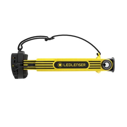 Ledlenser EXH6R - LED димируема презареждаема челна лампа LED/1900 mAh IP68 250 lm 15 ч жълта