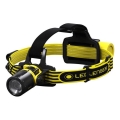 Ledlenser EXH8 - Регулируема LED челна лампа LED/3xAA IP66 180 lm 40 h жълта
