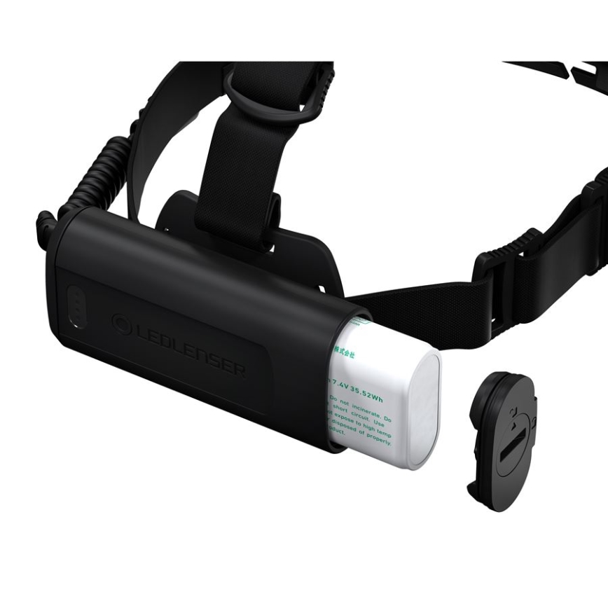 Ledlenser H15R CORE - презареждаема LED челник с регулируема яркост LED/4800 mAh IP67 2500 lm 80 ч черен