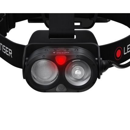 Ledlenser H19R CORE - презареждаема LED челна лампа с регулируема яркост/4800 mAh IP67 3500 lm 20 h черна