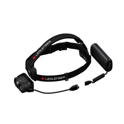 Ledlenser H19R CORE - презареждаема LED челна лампа с регулируема яркост/4800 mAh IP67 3500 lm 20 h черна