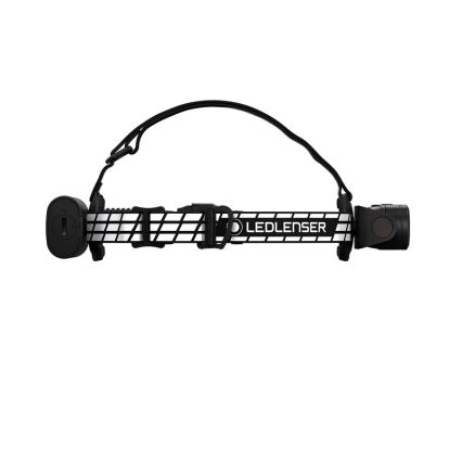 Ledlenser H19R SIGNATURE - LED челна лампа с регулируема яркост, презареждаема, 4800 mAh, IP68, 4000 lm, 20 ч, черна