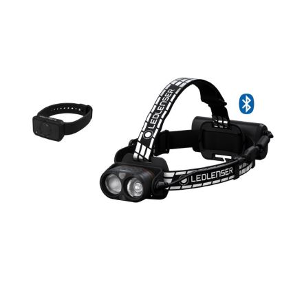 Ledlenser H19R SIGNATURE - LED челна лампа с регулируема яркост, презареждаема, 4800 mAh, IP68, 4000 lm, 20 ч, черна