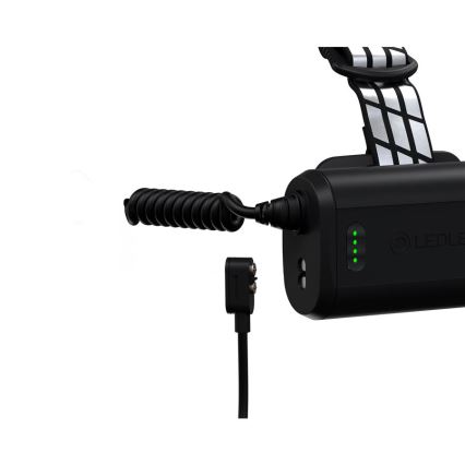 Ledlenser H19R SIGNATURE - LED челна лампа с регулируема яркост, презареждаема, 4800 mAh, IP68, 4000 lm, 20 ч, черна