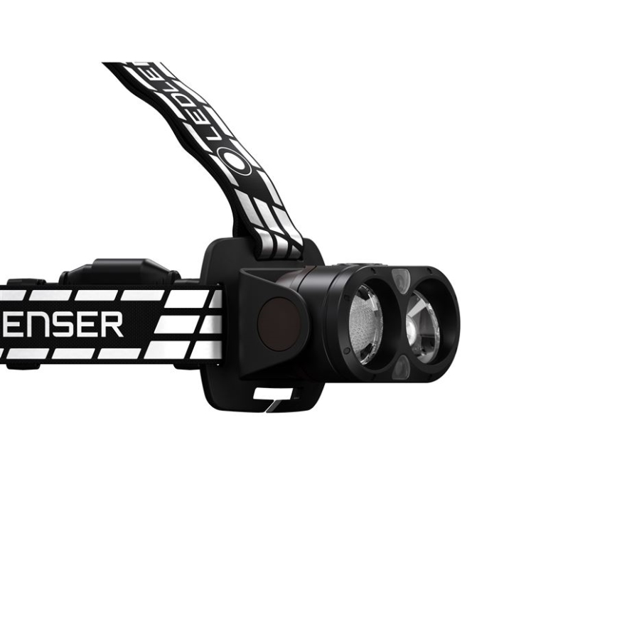 Ledlenser H19R SIGNATURE - LED челна лампа с регулируема яркост, презареждаема, 4800 mAh, IP68, 4000 lm, 20 ч, черна