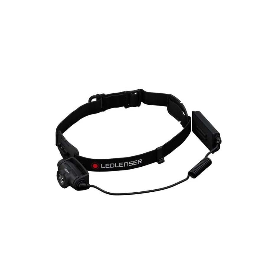 Ledlenser H5R CORE - презареждаема LED челна лампа с регулируема яркост, LED/1800 mAh, IP67, 500 lm, 50 ч, черна