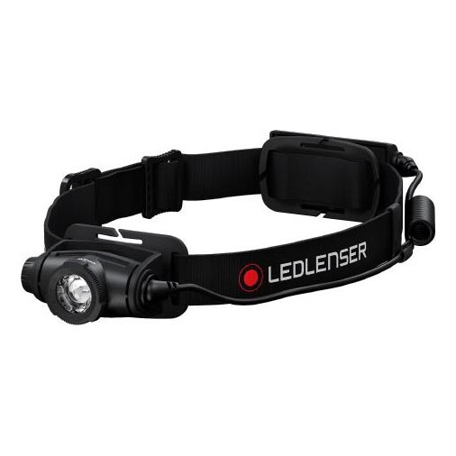 Ledlenser H5R CORE - презареждаема LED челна лампа с регулируема яркост, LED/1800 mAh, IP67, 500 lm, 50 ч, черна