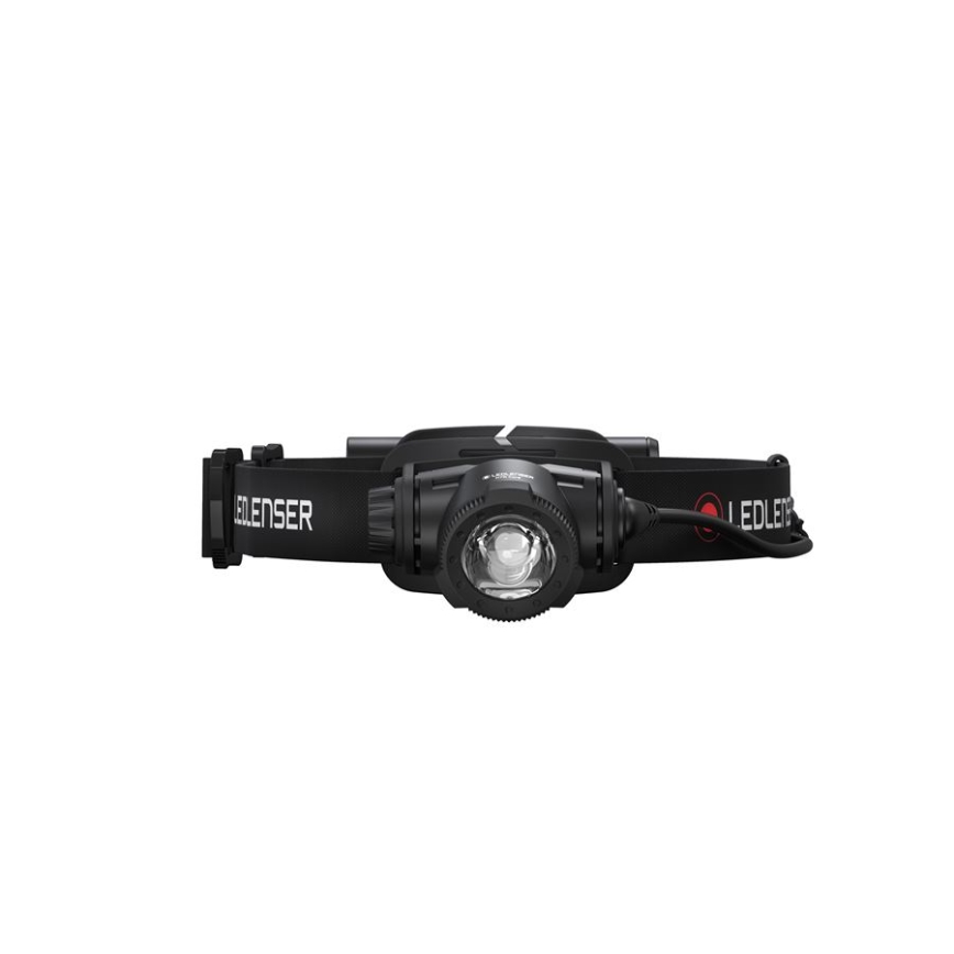 Ledlenser H7R CORE - презареждаема челна LED лампа с регулируема яркост, 4800 mAh, IP67, 1000 lm, 65 h, черна