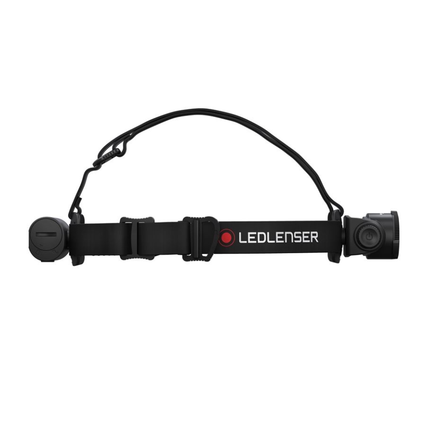 Ledlenser H7R CORE - презареждаема челна LED лампа с регулируема яркост, 4800 mAh, IP67, 1000 lm, 65 h, черна