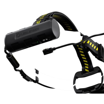 Ledlenser H7R WORK - Димируема презареждаема LED челна лампа LED/4800 mAh IP67 1000 lm 60 h черна