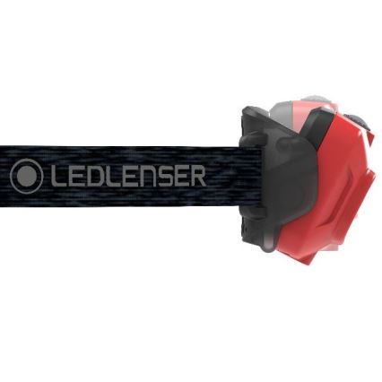 Ledlenser HF4R Core - Презареждаема челна лампа с регулируема яркост LED/1000 mAh IP68 500 лм 35 ч червена