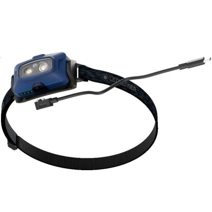 Ledlenser HF4R Core - LED презареждаем челник с регулируема яркост LED/1000 mAh IP68 500 lm 35 h син