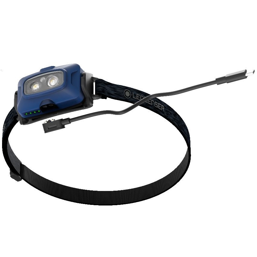 Ledlenser HF4R Core - LED презареждаем челник с регулируема яркост LED/1000 mAh IP68 500 lm 35 h син