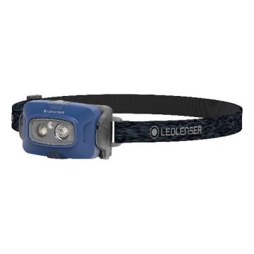 Ledlenser HF4R Core - LED презареждаем челник с регулируема яркост LED/1000 mAh IP68 500 lm 35 h син