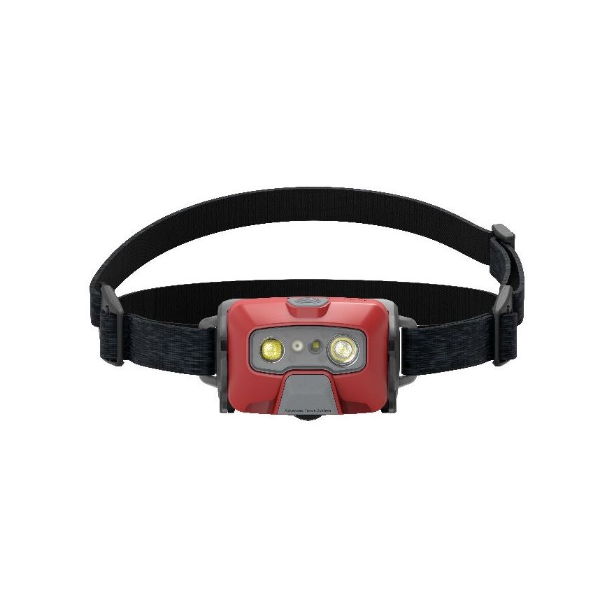 Ledlenser HF6R Core - Челна лампа с регулируема яркост, акумулаторна, LED/2000 mAh, IP68, 800 lm, 60 ч, червена