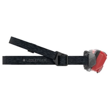 Ledlenser HF6R Core - Челна лампа с регулируема яркост, акумулаторна, LED/2000 mAh, IP68, 800 lm, 60 ч, червена
