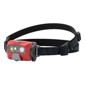 Ledlenser HF6R Core - Челна лампа с регулируема яркост, акумулаторна, LED/2000 mAh, IP68, 800 lm, 60 ч, червена