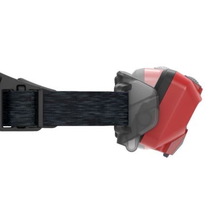 Ledlenser HF6R Core - Челна лампа с регулируема яркост, акумулаторна, LED/2000 mAh, IP68, 800 lm, 60 ч, червена