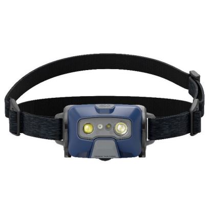 Ledlenser HF6R Core - LED налобен фенер с регулируема яркост, презареждаема батерия LED/2000 mAh, IP68, 800 lm, 60 h, син