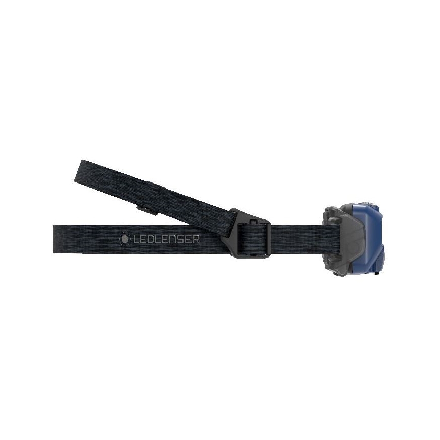 Ledlenser HF6R Core - LED налобен фенер с регулируема яркост, презареждаема батерия LED/2000 mAh, IP68, 800 lm, 60 h, син