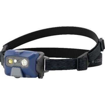 Ledlenser HF6R Core - LED налобен фенер с регулируема яркост, презареждаема батерия LED/2000 mAh, IP68, 800 lm, 60 h, син