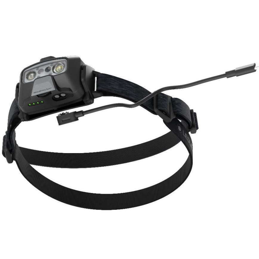 Ledlenser HF6R Core - димируема акумулаторна челна лампа LED/2000 mAh IP68 800 лм 60 ч черна
