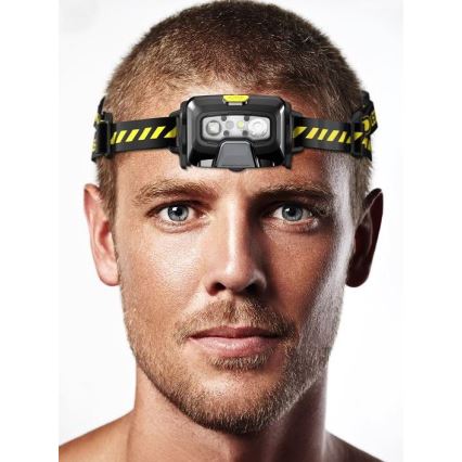 Ledlenser HF6R Work - челна LED лампа с регулируема яркост, презареждаема, 2000 mAh, IP68, 800 lm, 60 h, черна