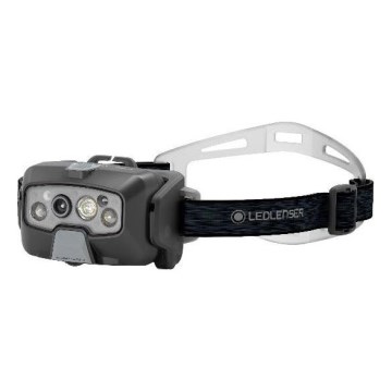 Ledlenser HF8R Core - акумулаторен LED челник с регулируема яркост LED/2000 mAh IP68 800 lm 60 h сив