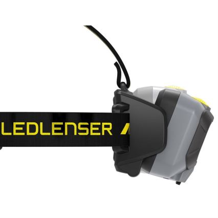 Ledlenser HF8R Work - LED челна лампа с регулируема яркост, презареждаема, 3700 mAh, IP68, 1600 lm, 90 h, черна