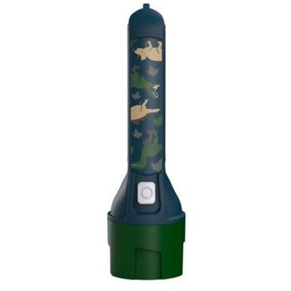 Ledlenser KIDBEAM4 DINO - LED детско фенерче с регулируема яркост LED/2xAAA IP44 зелено