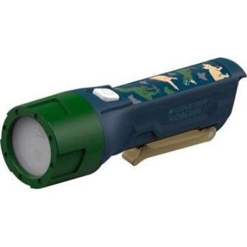 Ledlenser KIDBEAM4 DINO - LED детско фенерче с регулируема яркост LED/2xAAA IP44 зелено